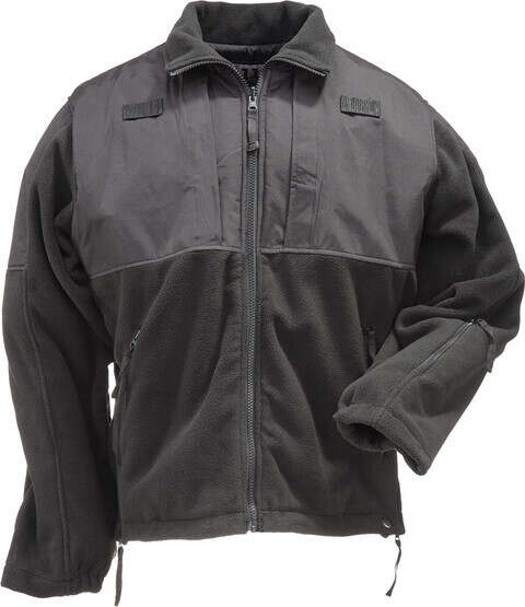 5.11 Tactical Fleece Jacket in Black